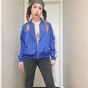 Blue Bomber Jacket Size XL (NWT)